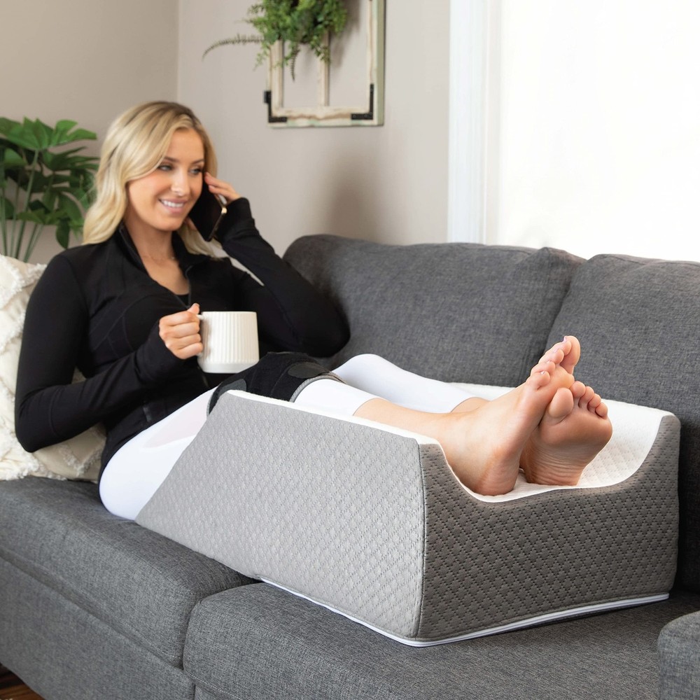 Kolbs Double Leg Elevation Pillow | Post Surgery Leg Pillow | Stylish Chic Ja…