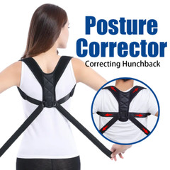Posture Corrector Upper Back Brace Neck Shoulder Support Pain Relief Belt