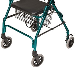 Graham Field Lumex Walkabout Lite Rollator with Seat and 6″ Wheels (Open Box)