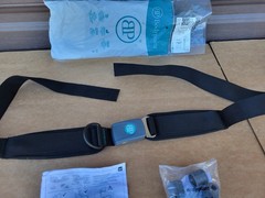 NEW BodyPoint HB205-m36-A1 Seat Belt W/ Mounts BP Medium For Wheelchair Seatbelt