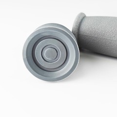 7/8 Inch Grey Rubber Crutch Tips Replacement Medical Drive Cane Accessory