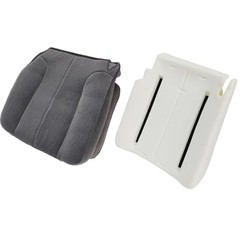 Cloth Dark Gray Driver Side Bottom Replacement Seat Cover & Driver Side Foam