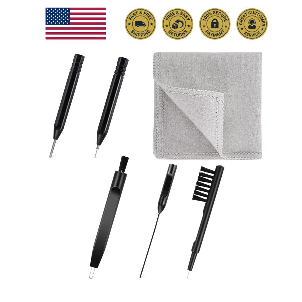 6 Pcs Hearing Equipment Cleaning Kits Hearing Equipment Cleaning Brush Tools …