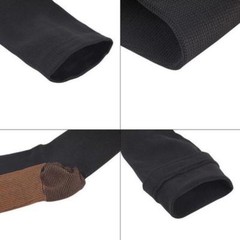 (3 Pairs) Copper Infused Compression Socks 15-20mmHg Graduated UNISEX S-XXL