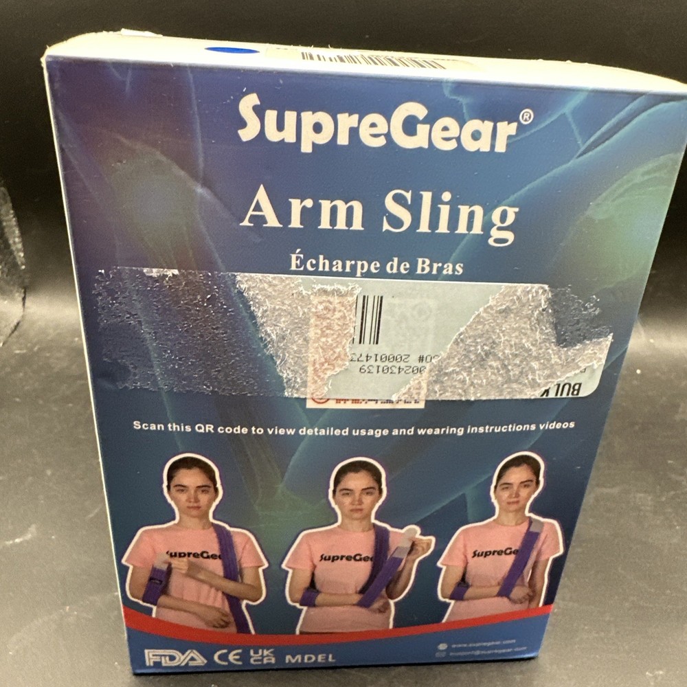 Arm Sling, Adjustable Arm Support Strap, Lightweight Shoulder Immobilizer for…