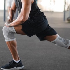 MagnetRX® Magnetic Knee Sleeve – (2-Pack) Effective Medium (Pack of 2), Grey