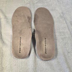 Footworks Casual Orthotics Charcoal Men 13 Neutral Arch Support Insoles M13