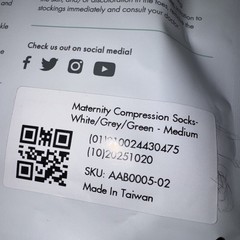 Motif medical Compression Maternity Socks size medium 2 Packages 20-30