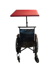 Wheelchair Roof with STEEL FRAME and Red Roof