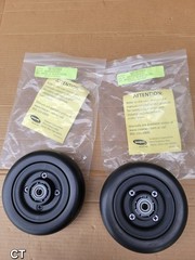 NEW INVACARE TDX SP 2 – 6×2 CASTERS WHEELS FOR POWER CHAIR WHEELCHAIR BLACK