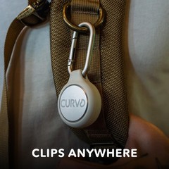 CURVD Premium Carrying Case – Durable Travel Keychain One Size, Honey