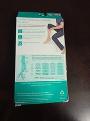 Juzo Basic 4412AG Short Thigh OT Silicone Stockings 30-40 mmHg Compression Beige