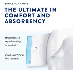 Prevail Air Daily Briefs Size 2, 45-62 inches, Ultimate Absorbency 18 count pkg