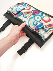 Wheelchair bag with wheelchair cup holder, Waterproof walke + pill box as a gift