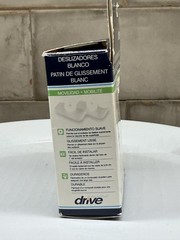 DRIVE Walker GLIDE SKI, WHITE #10110 NEW IN BOX, FITS 1″ TUBE WALKERS, Mobility