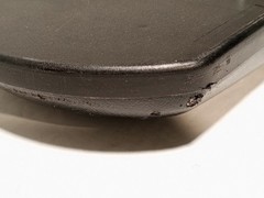 Black Single Padded Calf Cushion Padding for Unknown Patient Wheelchair Model