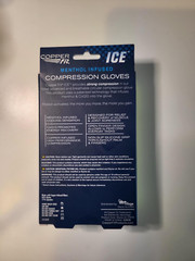 1 X Copper Fit Copper Infused Compression Gloves For Hand Relief – L/XL NEW!!