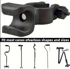 1 Pcs Cane Holder for Walker, Universal Cane Holder Rollator Accessories Stro…