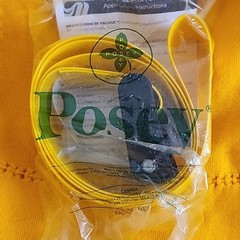 NEW Posey EZ Clean Gait Belt 60″ Length Yellow New In Package