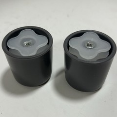 Walker Guide Caps 1 1/8” Universal Replacement Set Of Two Mobility Equipment