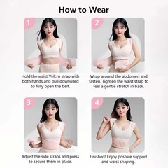 Back Brace Posture Corrector for Women and Men, Shoulder Straightener Adjustable
