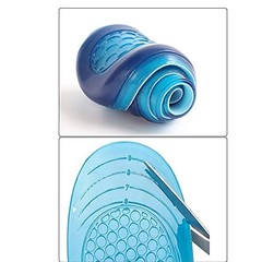 Silica Gel Orthotic Insoles Arch Support Shoe Pad Men Women