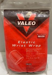 Valeo Black Stretchable Elastic Brushed Lining Wrist Wrap One Size Fits All