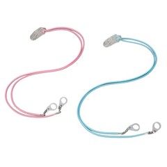 Pink Blue Hearing Amplifier Lanyard Easy Using Practical Hearing Amplifier Clip