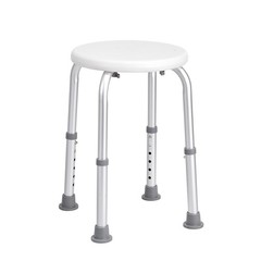 Uimoso Adjustable Height Shower Chair for Bathroom Support, 300lb Capacity