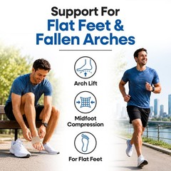 Plantar Fasciitis Arch Supports – Compression Sleeves & Foot Braces for Heel Pai