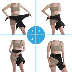 Hip Brace Compression Groin Support Wrap for Sciatica Pain Relief Thigh Recovery