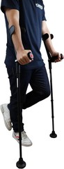 Forearm Crutches for Adults x2 Units, Open Cuff, Extra Comfort with Hand Grip…
