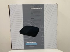 Tempur-Pedic Memory Foam Seat Cushion in Navy Blue Medium, Open Box