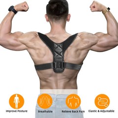 Posture Corrector, Back Support Brace Figure 8 Clavicle Upper Neck Pain Relief