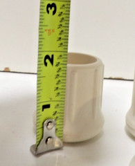 (4) 1-1/8″ ID Rubber Cane Tip – Top Side Hole – Crutch Walking Stick Chair Leg