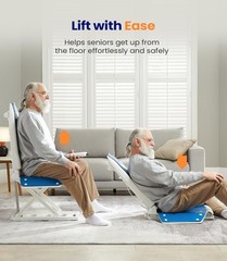 Electric Chair Lift Stand Up Independently from Floor Collapsible Bath Lift W/