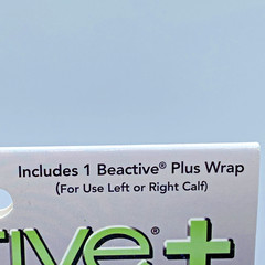 BeActive PLUS Instant Relief Acupressure Calf Brace for Sciatic Back Nerve Pain