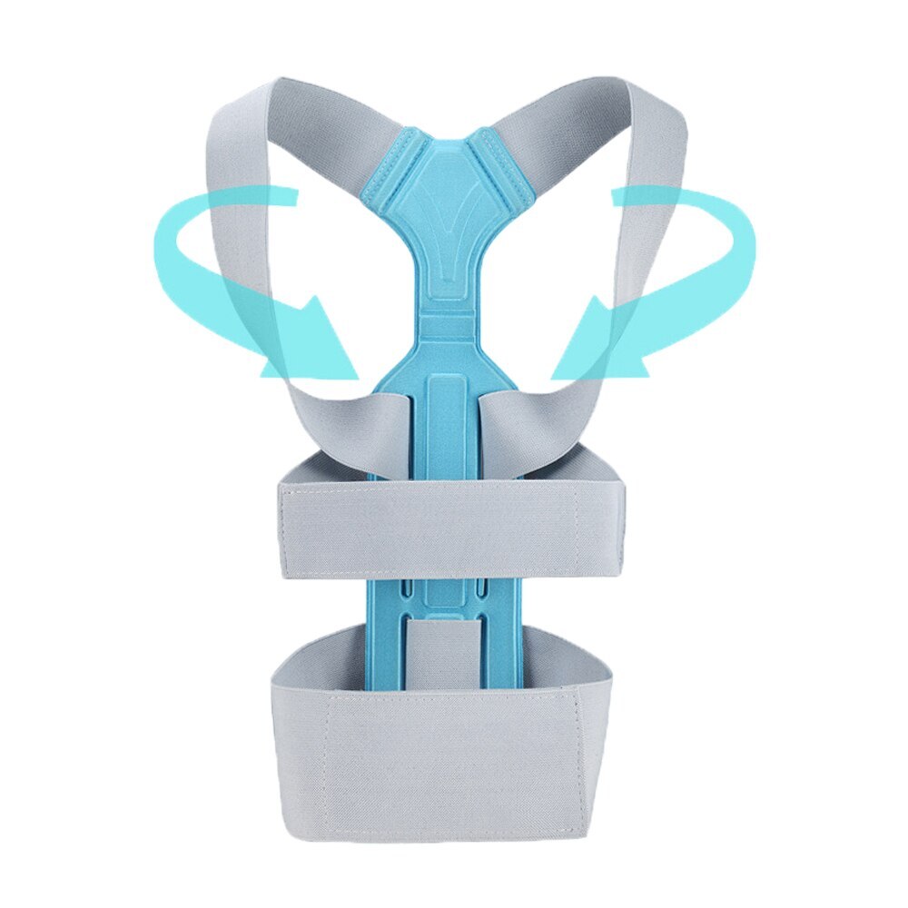 Invisible Chest Back Corrector Scoliosis Posture Brace Support Therapy