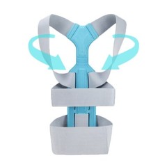Invisible Chest Back Corrector Scoliosis Posture Brace Support Therapy