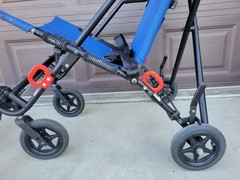 Convaid Cruiser 16” Special Needs Stroller Wheelchair Blue READ DESCRIPTION
