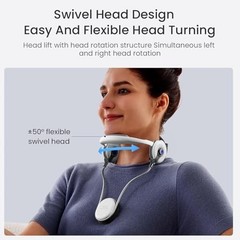 Adjustable Neck Brace with Rotatable Head Support for Neck Support
