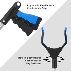 Industrial Grabber Tool Heavy Duty Pick Up Stick Hand Grip Reach Trash Picker