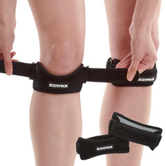 Patella Tendon Knee Strap 2 Pack Adjustable Pain Relief Brace for Running