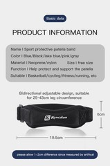 Knee Patellar Tendon Support Strap Adjustable Compression Brace Sports Sleeve