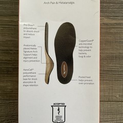 Aetrex L420 Compete Orthotics Insoles Women’s Size 8 Low & Flat Arch