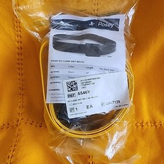 NEW Posey EZ Clean Gait Belt 60″ Length Yellow New In Package