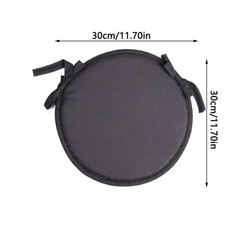 Thickened Sponge Round Chair Pad Washable 30*30CM Stool Cushion Candy Color With