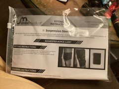 UNITE Medical Suspension Sleeve Universal L2397 Black -Optimal Comfort & Support