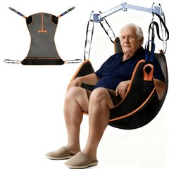 Universal Full Body Patient Lift Sling – Padded Transfer Aid for Elderly & Disab