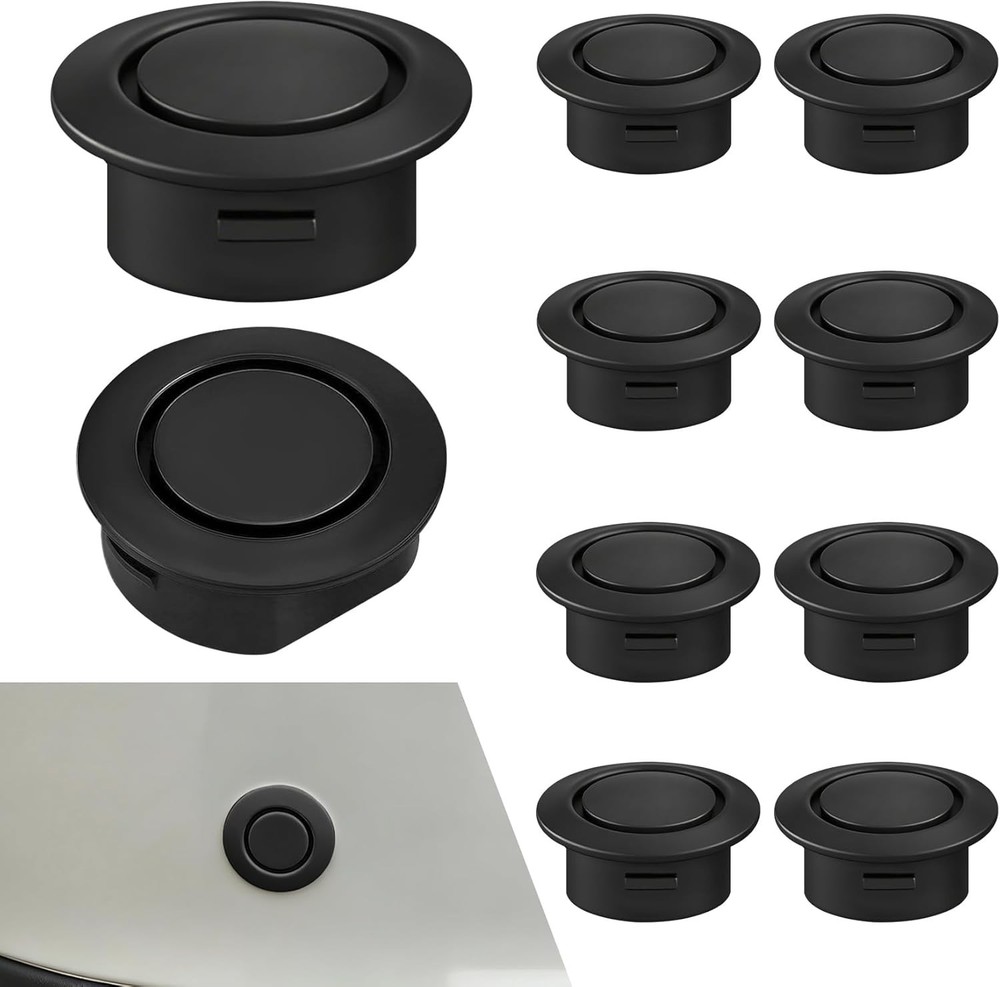 10PCS Car Bumper Sensor Hole Plugs, Automobile Front and Rear Bumper Radar Pr…